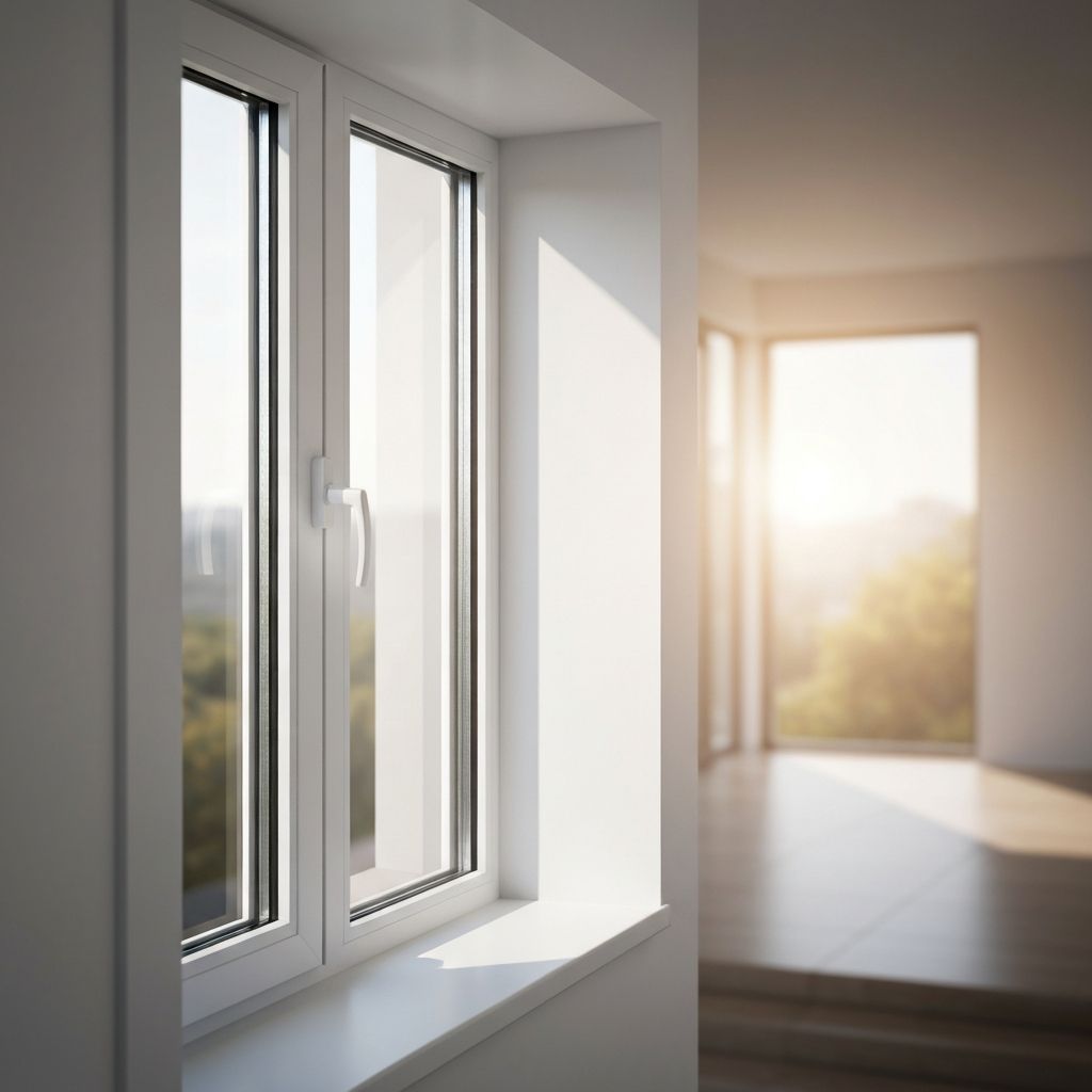 High performance PVC window